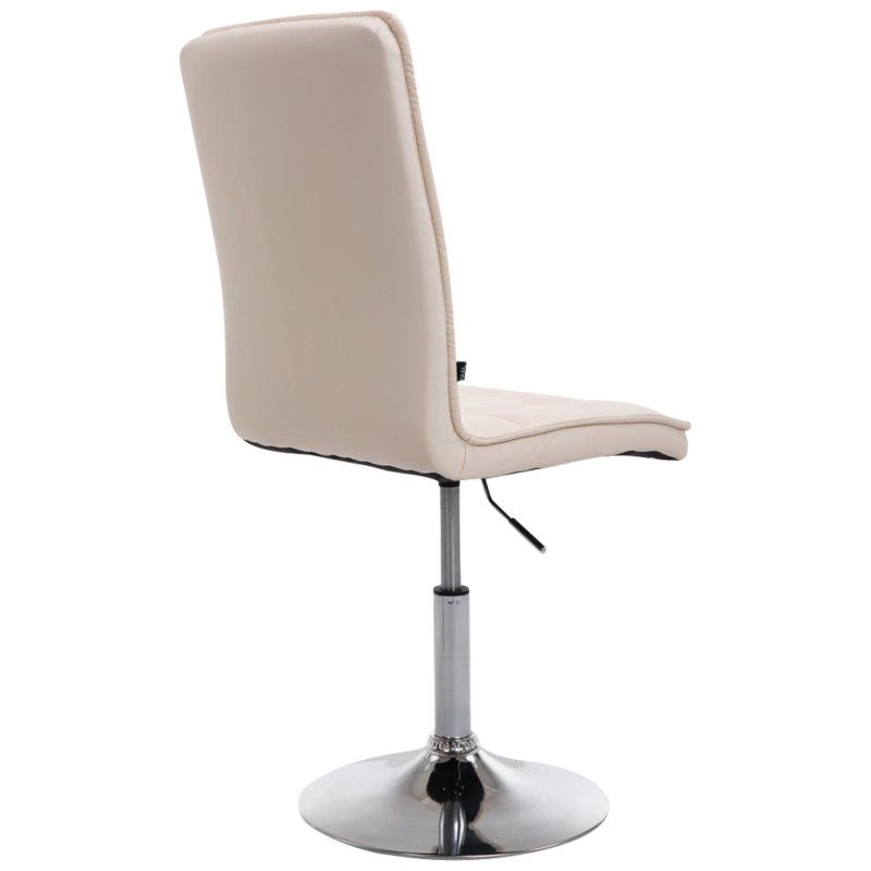 Tyylikäs säädettävä ruokailutuolipari peking v2 keinonahkaverhoilulla