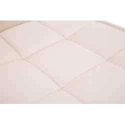 Tyylikäs säädettävä ruokailutuolipari peking v2 keinonahkaverhoilulla