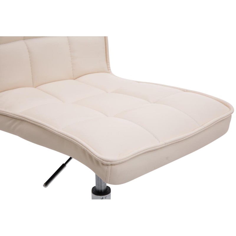 Tyylikäs säädettävä ruokailutuolipari peking v2 keinonahkaverhoilulla