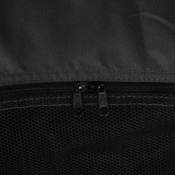 Lemmikkiteltta suurille koirille, kokoontaitettava, oxford-kangas, 120 x 120 x 106 cm, tummanharmaa