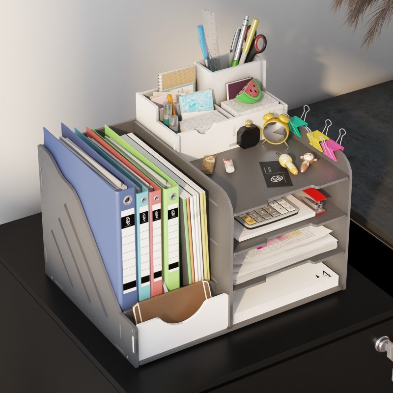 Lukittava rullalaatikosto toimistoon, terästä, 2 laatikkoa, 37 x 43,5 x 67,5 cm, musta