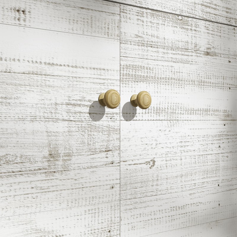 Viljelylaatikko kaapilla ja pyörillä, kuusipuu, 110x50x95 cm, 131 l, valkoinen käytetty look