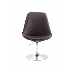 Maverick säädettävä pyörivä ruokapöydän tuoli keinonahalla