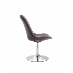 Maverick säädettävä pyörivä ruokapöydän tuoli keinonahalla