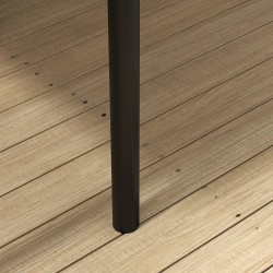 Paviljongin vaihtokatos 4 x 3 m, polyesteri, 397 x 297 cm, vaaleanharmaa