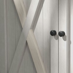 Puinen ulkosäilytyskaappi pihatyökaluille 110 x 55 x 117 cm, vaaleanharmaa