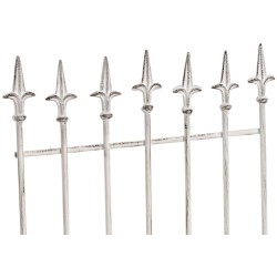 Käsintehty elisa säleikkösetti puutarhaan, 2 kpl raudasta