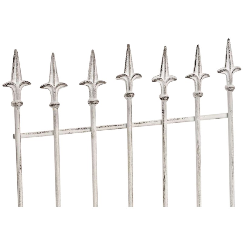 Käsintehty elisa säleikkösetti puutarhaan, 2 kpl raudasta