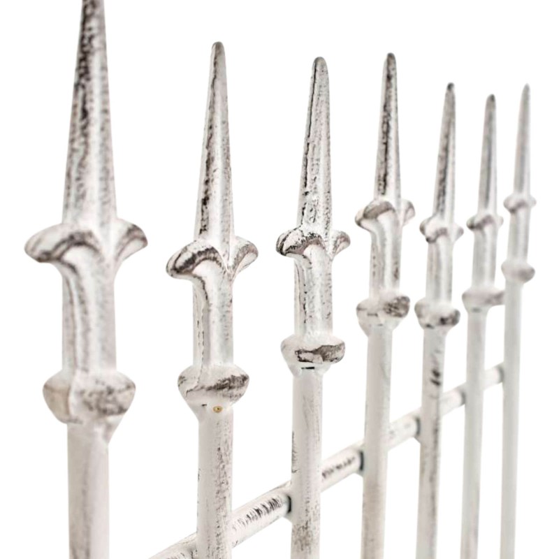 Käsintehty elisa säleikkösetti puutarhaan, 2 kpl raudasta