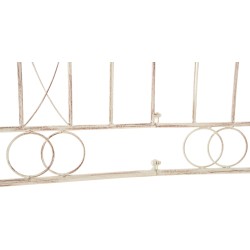 Rustiikit rautaiset puutarha-aidat mangoldi-mallissa, 4 kpl