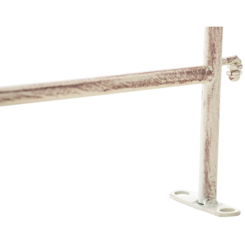 Rustiikit rautaiset puutarha-aidat mangoldi-mallissa, 4 kpl