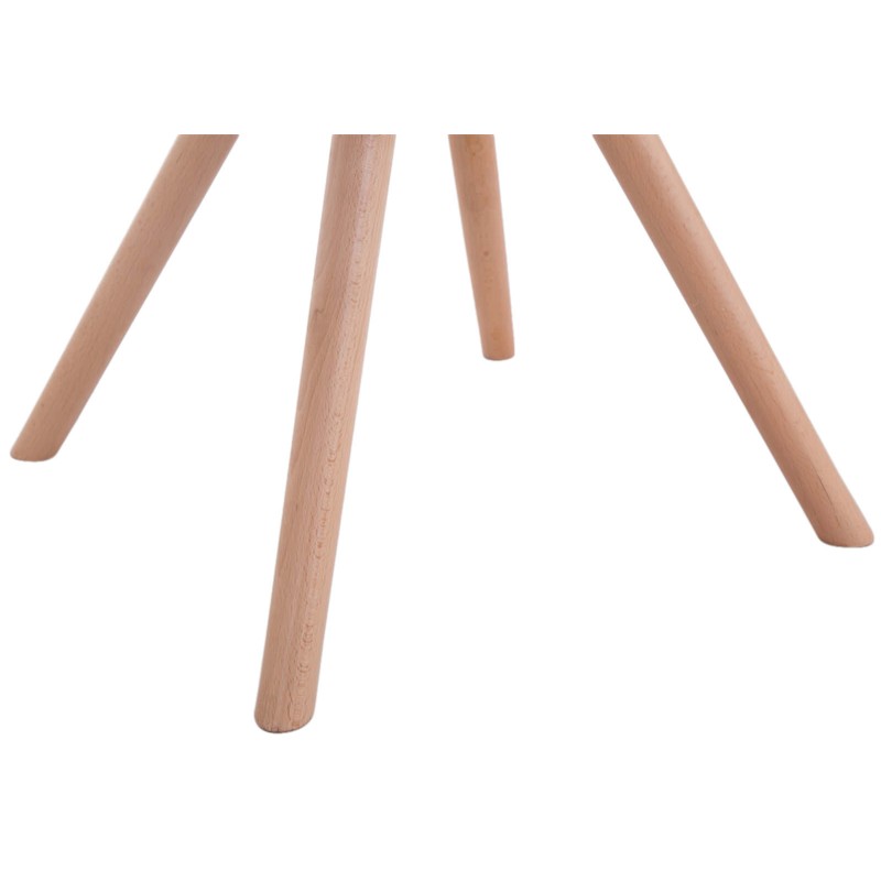 Tyylikäs toulouse-kankainen vierailutuoli pyöreällä muotoilulla 4 kpl setti