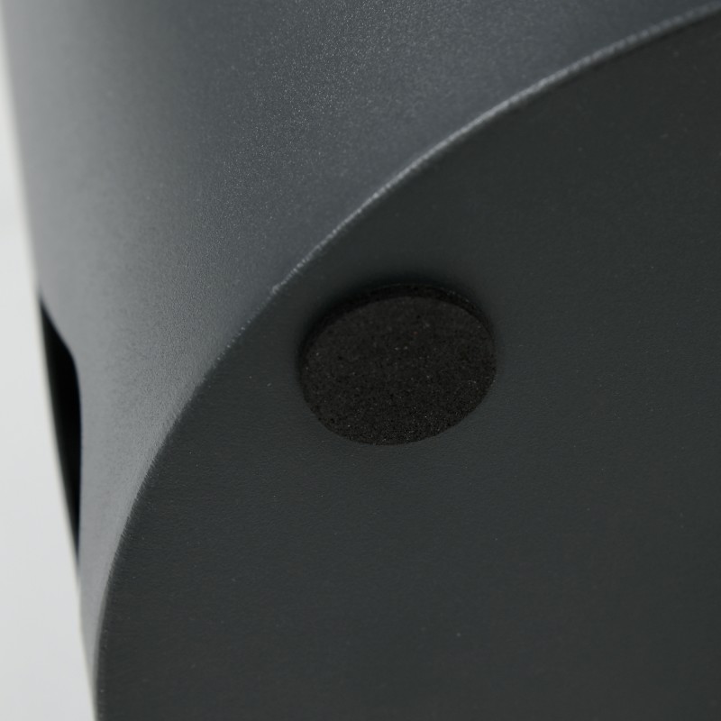 Sateenvarjoteline eteiseen, galvanoitu teräs, pylvään muotoinen, Ø17 x 41 cm, tummanharmaa