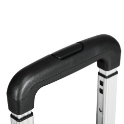 Portaikkovaunu / ostoskärry, taittuva, teleskooppikahva, 51 l, kantavuus 80 kg, musta