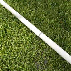 Koiran agility-setti 4 osaa, kantolaukulla, PE/ABS, 89 x 69 x 99 cm, valkoinen/musta