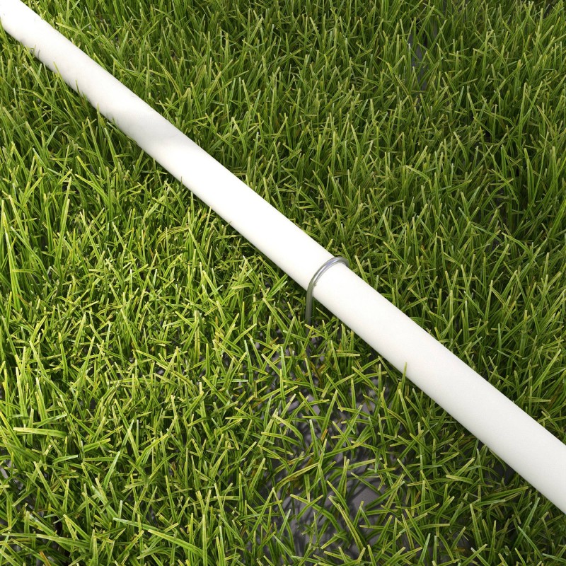 Koiran agility-setti 4 osaa, kantolaukulla, PE/ABS, 89 x 69 x 99 cm, valkoinen/musta