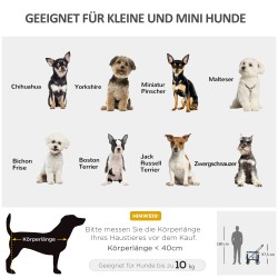 Lemmikkirattaat ja kantolaukku pienille koirille ja kissoille, taittuva, irrotettava kori, max 10 kg, musta/sininen/valkoinen