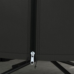 Riippukeinun suojapeite ulkokäyttöön, Oxford-polyesteri, Ø128 x 190 cm, musta