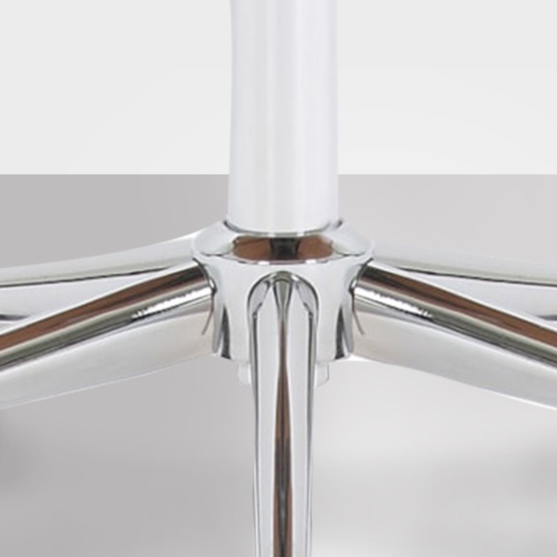 Ergonominen Chicago-toimistotuoli keinonahkaa ja pähkinäpuuviilua