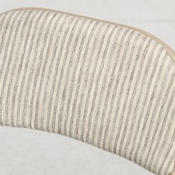 Taittotuolit toimistoon ja vastaanottoon, teräsrunko, pellavamainen kangas, 6 kpl, beige