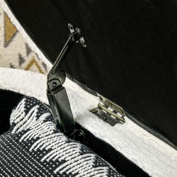 Säilytyspenkki makuuhuoneeseen teddy-fleece verhoilu 116x41x40,5 cm cremevalkoinen