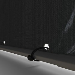 Varastoteltta ulkokäyttöön polkupyörille ja moottoripyörälle, galvanoitu teräs, 160 x 218 x 172 cm, tummanharmaa