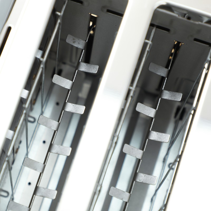 Vedenkeitin ja leivänpaahdin 2-in-1 setti, 1,7 L, 4 viipaletta, 7 paahtoastetta, harmaa