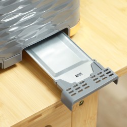 Vedenkeitin ja leivänpaahdin 2-in-1 setti, 1,7 L, 4 viipaletta, 7 paahtoastetta, harmaa