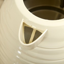 Vedenkeitin ja leivänpaahdin 2-in-1 aamiaissetti, 1,7 L, 4 viipaletta, 7 paahtoastetta, beige