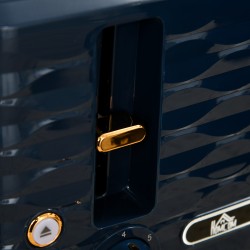 Vedenkeitin ja leivänpaahdin 2-in-1 -setti 1,7 L, 4 viipaletta, 7 ruskistusastetta, sininen