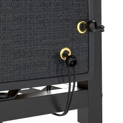 Polttopuutelineen suojus 2 kpl, 600D Oxford-polyesteri, 148 x 62 cm, musta