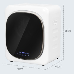 Kuivausrumpu UV-desinfioinnilla, kompakti, 4 kg, ruostumaton teräs, valkoinen