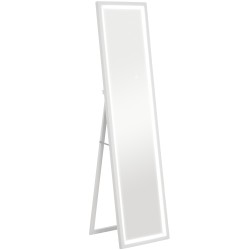 Kokovartalopeili LED valaistuksella dimmattava 3 värilämpötilaa 40 x 160 cm valkoinen