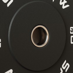 Levypainosarja voimaharjoitteluun 2 x 10 kg kumipinnoitettu olympiamitta musta