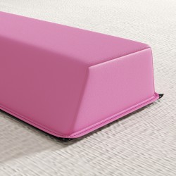 Tasapainopalkki lapsille ja aikuisille, taittuva EVA-ydin, 2,4 m, max 80 kg, vaalea punainen