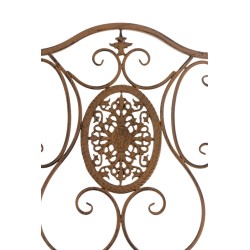 Taitettavat antiikkipatinoidut rautapuutarhatuolit Sibell, 2 kpl