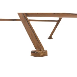 Taitettavat antiikkipatinoidut rautapuutarhatuolit Sibell, 2 kpl