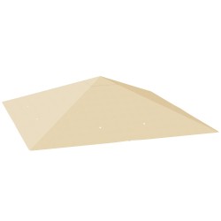Paviljongin vaihtokate 3 x 3 m Oxford kangas 370 g m vedenhylkivä UPF30 beige
