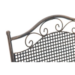 Nostalgiset taitettavat rautaiset puutarhatuolit antiikkipatinalla, 2 kpl