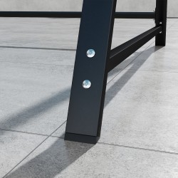 Kahden hengen puutarhakeinu säädettävällä aurinkokatoksella 142 x 112 x 162 cm, musta-beige