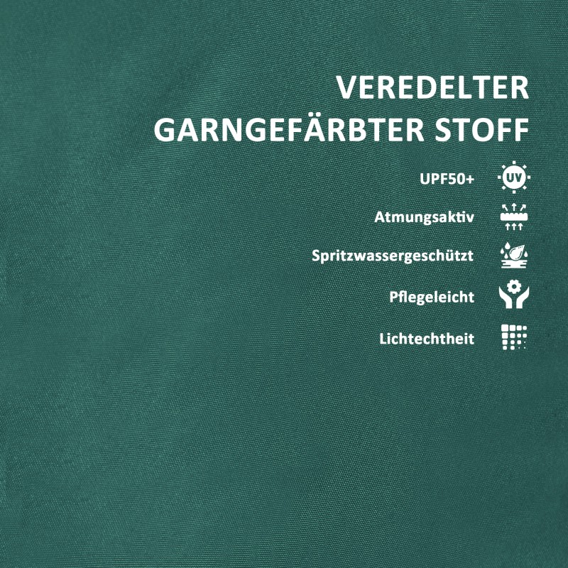 Ulkotuolin istuinpehmuste niskatuella 120 x 47 x 9,5 cm vettähylkivä vihreä
