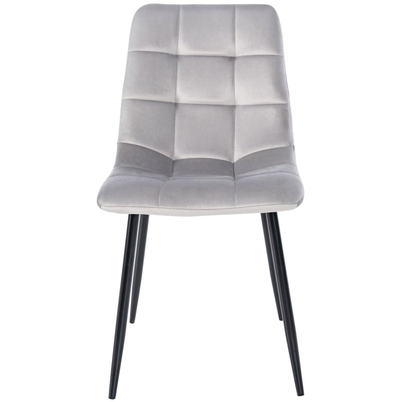 Tyylikäs pehmustettu ruokapöydän tuolisetti 4 kpl samettinen moderni