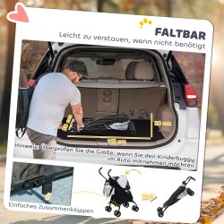 Lemmikkirattaat koiralle tai kissalle, teräsrunko ja 600D-kangas, 76 x 44 x 103 cm, vaaleanharmaa