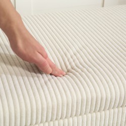 Säilytyspenkki teräsrungolla 112x42x40 cm 84 L beige vakosametti