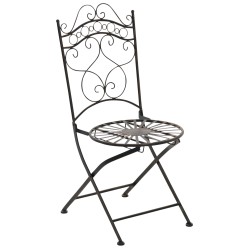 Käsintehty indra-tuolisetti, 2 kpl, antiikkipatina, puutarhaan