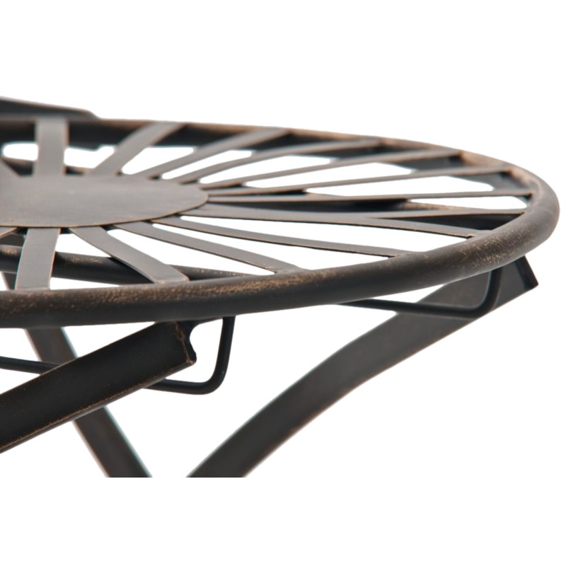 Käsintehty indra-tuolisetti, 2 kpl, antiikkipatina, puutarhaan