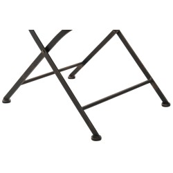 Käsintehty indra-tuolisetti, 2 kpl, antiikkipatina, puutarhaan