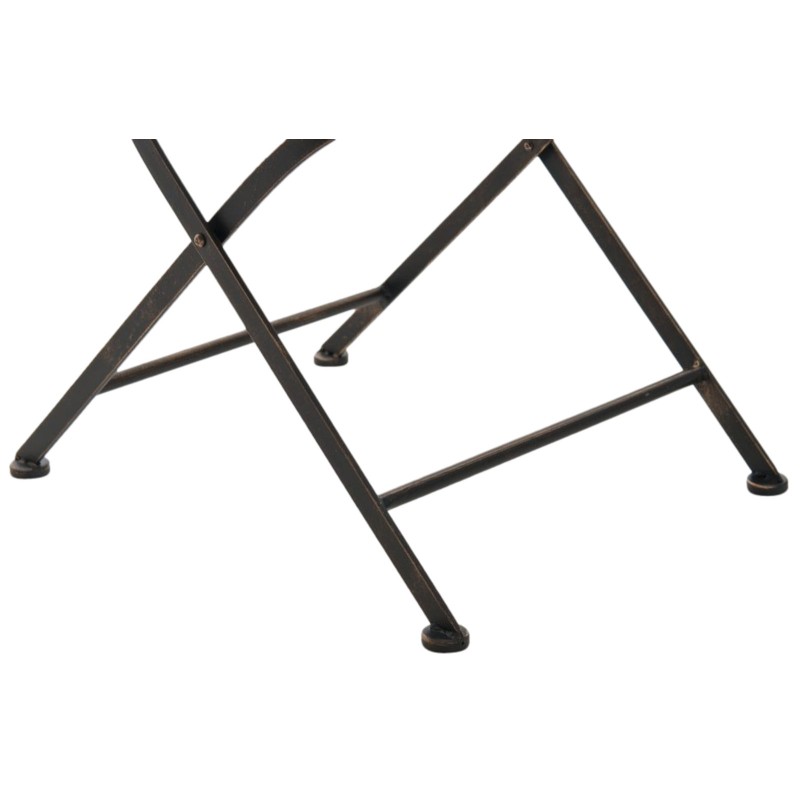 Käsintehty indra-tuolisetti, 2 kpl, antiikkipatina, puutarhaan