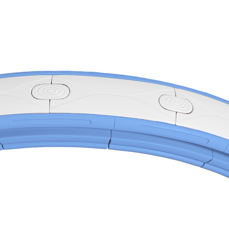 Älyvannesarja aikuisille, laskurilla ja painokuulalla, 16 osaa, vyötärö 76–113 cm, vaaleansininen
