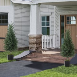 Tekokasvi sypressi ruukussa 90 cm UV-suojattu 2 kpl vihreä